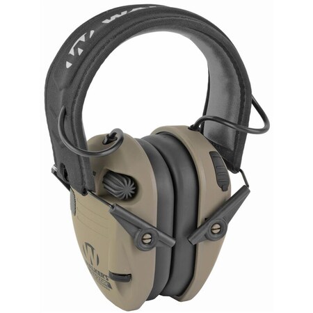 Walkers Game Ear Walkers Game Ear  Razor Rechargeable Electronic Ear Muff with 23 NRR, Flat Dark Earth WA564683
